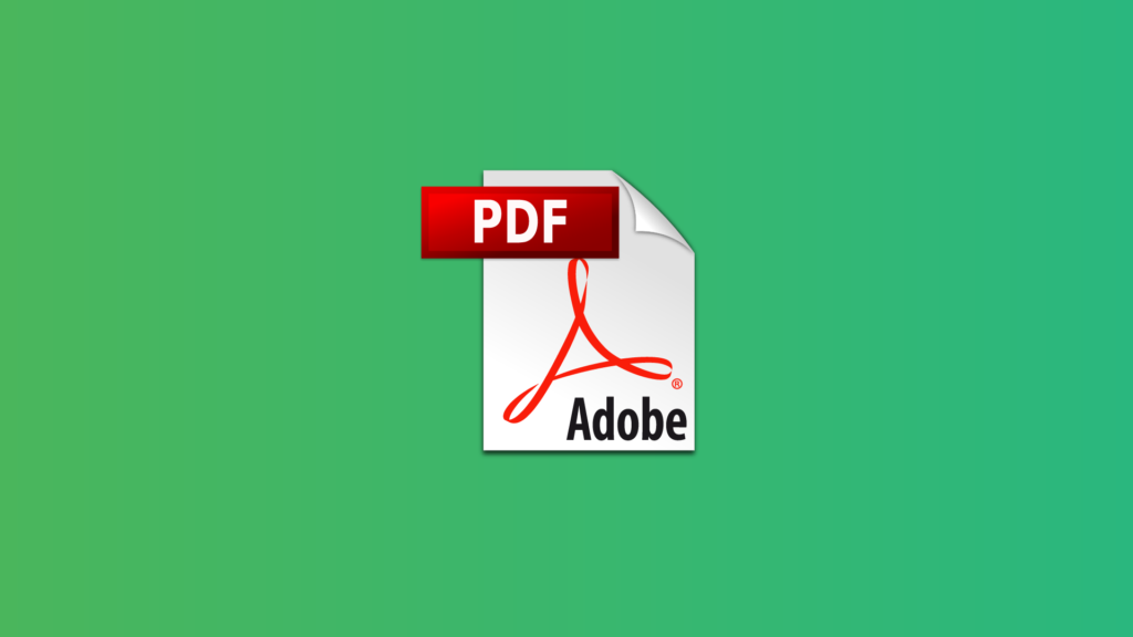 Adobe Acrobat is een goed programma om PDFs mee te lezen.